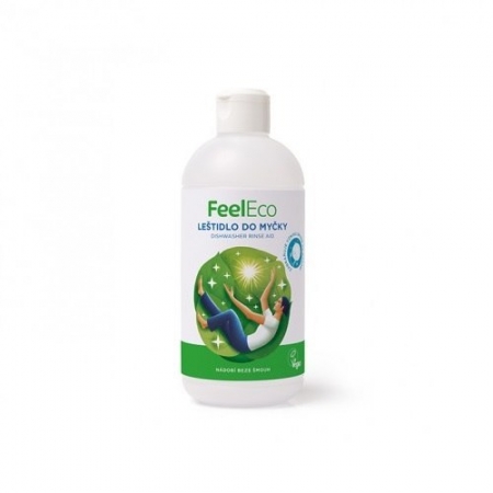 FEEL ECO Naturalny płyn nabłyszczający do zmywarek 500ml